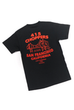 [415 CLOTHING] 415クロージング Frisco #1 S/S T-shirt (フリスコ#1 半袖 Tシャツ) 『ブラック or ホワイト』