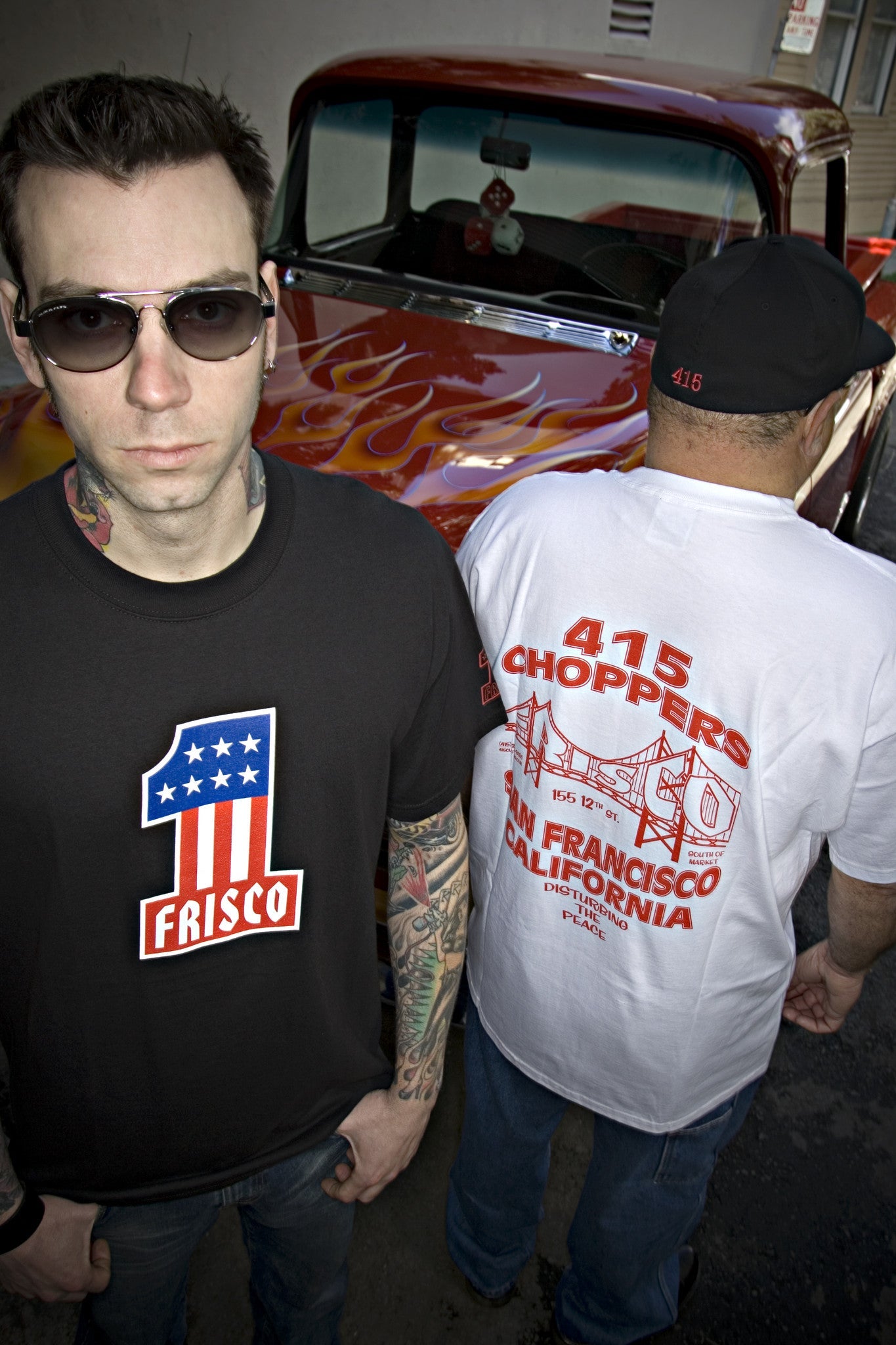 415 CLOTHING] 415クロージング Frisco #1 S/S T-shirt (フリスコ#1 