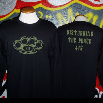 [415 CLOTHING] 415クロージング Knuckles T-shirt (フリスコ ナックル Tシャツ)