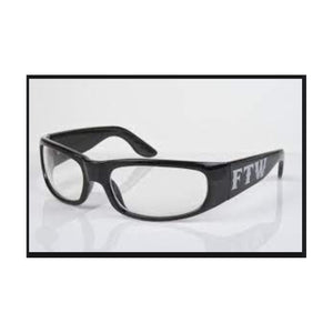 [415 CLOTHING] 415 クロージング FTW Sunglasses サングラス ブラック クリア レンズ