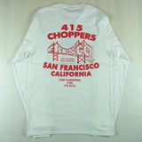 [415 CLOTHING] 415クロージング Frisco #1 L/S T-shirt (フリスコ#1 長袖 Tシャツ) 『ホワイト』