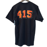 [415 CLOTHING] 415クロージング Frisco 415 Team T-shirt 黒 ブラック
