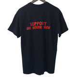 [415 CLOTHING] 415クロージング Red & White Big House Crew Tシャツ