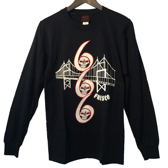 [415 CLOTHING] 415クロージング 666 Bridge L/S T-shirt 長袖