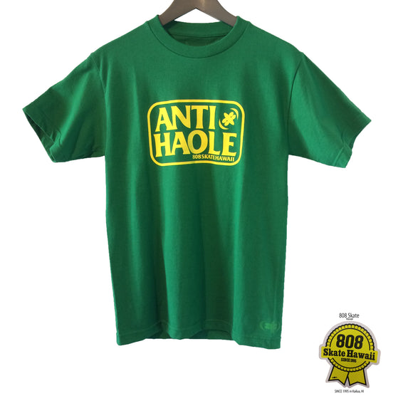 [808 Skate] AntiHaole S/S Tee (アンティハオリー 半袖 Tシャツ) 『グリーン』