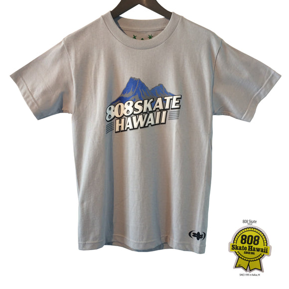 [808 Skate] Coors Parody S/S Tee (クアズ パロディー 半袖 Tシャツ) 『グレー』