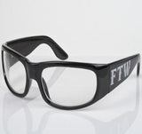 [415 CLOTHING] 415 クロージング FTW Sunglasses サングラス ブラック クリア レンズ