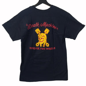 [Death Machine] デス マシーン Deaths Piston Short Sleeve Tee (デス ピストン 半袖 Tシャツ) [ネイビー]