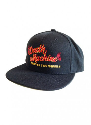 [Death Machine] デス マシーン Death Script Snapback Hat (デススクリプトスナップバック キャップ) [ブラック]