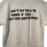 [Death Machine] デス マシーン Know Yee Short Sleeve Tee (ノー イー 半袖 Tシャツ) [ホワイト]