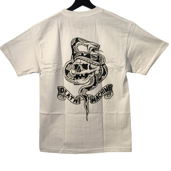 [Death Machine] デス マシーン Tread On Thee Short Sleeve Tee (トレード オン ジー 半袖 Tシャツ) [ホワイト]