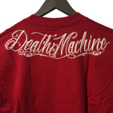 [Death Machine] C/S Rueda シー エス ルエダ 半袖 Tシャツ [レッド]
