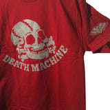[Death Machine] デス マシーン Deaths Head Short Sleeve Tee (デス ヘッド 半袖 Tシャツ) [レッド]