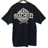 [Death Machine] デス マシーン Number None S/S Tee (ナンバーナン 半袖 Tシャツ) ブラック