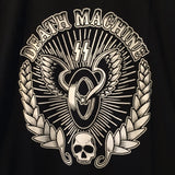 [Death Machine] Winged Wheel ウィング ホイール 半袖 Tシャツ [ブラック]