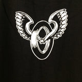 [Death Machine] Winged Wheel ウィング ホイール 半袖 Tシャツ [ブラック]