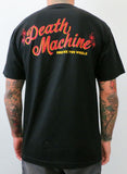 [Death Machine] デス マシーン Death Script Short Sleeve Tee (デス スクリプト 半袖 Tシャツ) [ブラック]