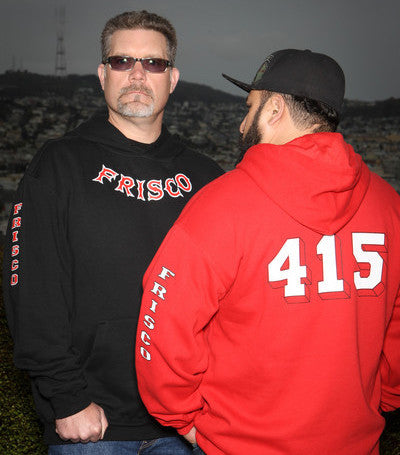 [415 CLOTHING] 415クロージング Frisco 415 Hoodie フッド付きスェットシャツ