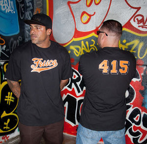 [415 CLOTHING] 415クロージング Frisco 415 Team T-shirt 黒 ブラック