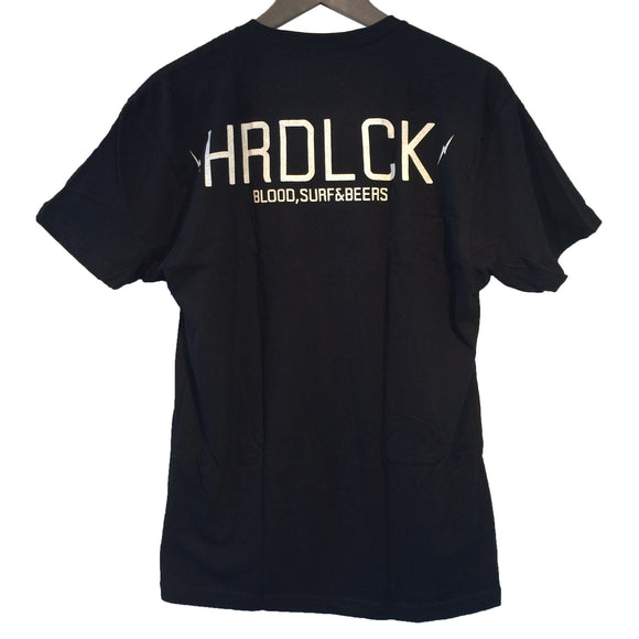 [HrdLck] (ハードラック) Bolt T-shirt (ボルト 半袖 Tシャツ) 『ブラック』