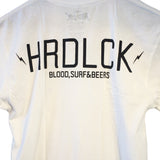[HrdLck] (ハードラック) Bolt T-shirt (ボルト 半袖 Tシャツ) 『ホワイト』