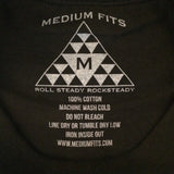 [Medium Fits] (メディアム フィッツ) Holy Smokes 半袖 Tシャツ 『ブラック』