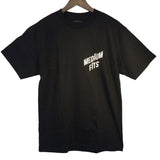 [Medium Fits] (メディアム フィッツ) Holy Smokes 半袖 Tシャツ 『ブラック』
