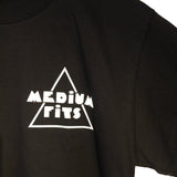 [Medium Fits] (メディアム フィッツ) Mash'em 半袖 Tシャツ 『ブラック』