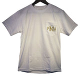 [Medium Fits] (メディアム フィッツ) PMA Pocket T (PMA ポケット 半袖 Tシャツ) 白