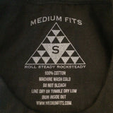 [Medium Fits] (メディアム フィッツ) Palma 半袖 Tシャツ 『ブラック』