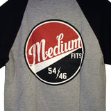 [Medium Fits] (メディアム フィッツ) 56/46 Baseball Tee (56/46 ジャージー Tシャツ)
