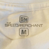 [The Speed Merchant] スピードマーチャント Smokin Big Twins 半袖 Tシャツ 白
