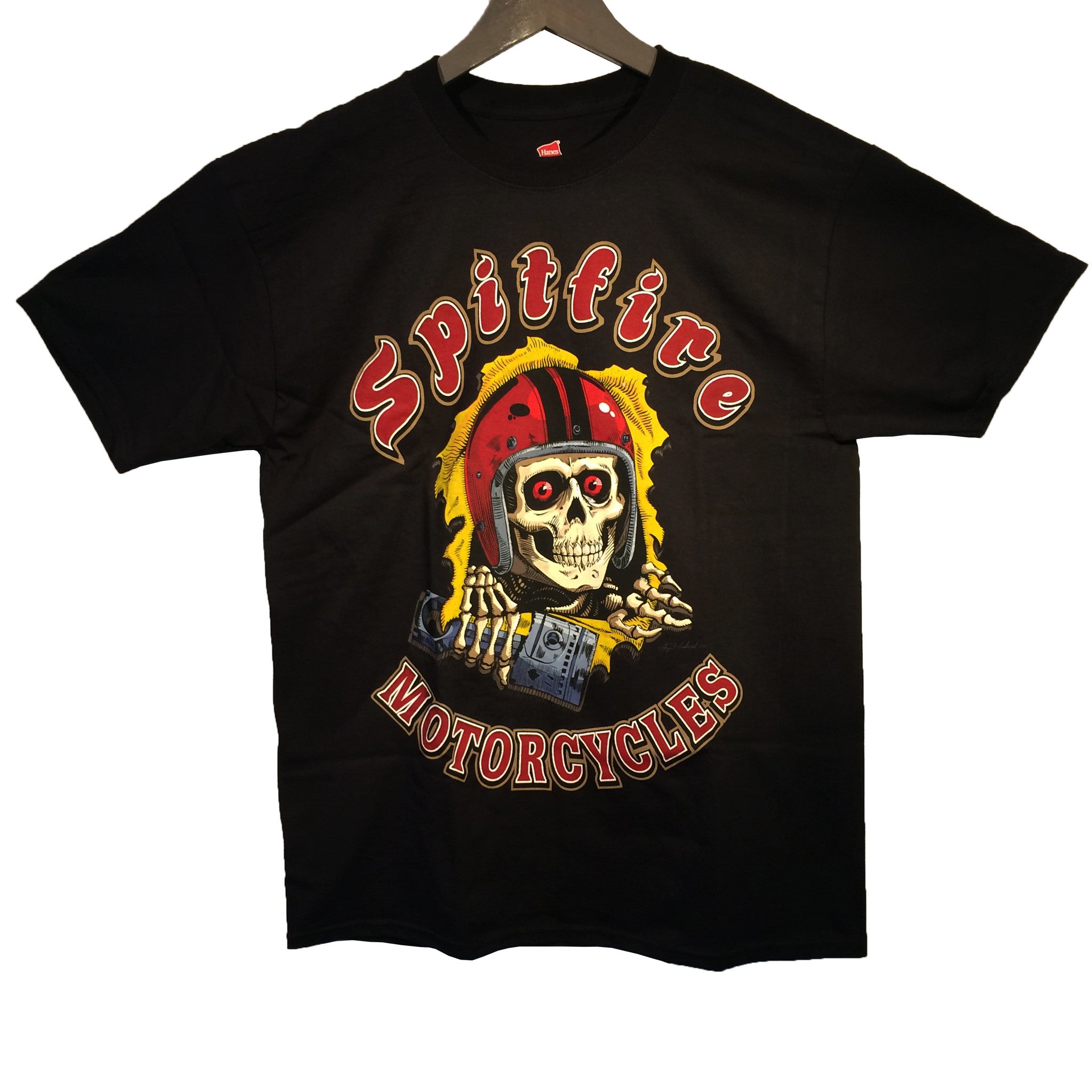 スピットファイア　黒タグtシャツ SPITFIRE WHEELS Tシャツ 半袖 黒 スピットファイア SPIT FIRE R
