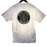 [Shakas x Alohas] BBQ Grill Logo Tee (BBQ グリール ロゴ 半袖 Tシャツ) 『白』