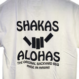 [Shakas x Alohas] Shaka Logo S/S Tee (シャカ ロゴ 半袖 Tシャツ) 『ホワイト』