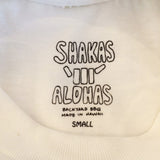 [Shakas x Alohas] Shaka Logo S/S Tee (シャカ ロゴ 半袖 Tシャツ) 『ホワイト』