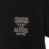 [Shakas x Alohas] Loud Aloha Tee (ラウド アロハ 半袖 Tシャツ) ブラック