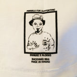 [Shakas x Alohas] Loud Aloha S/S Tee (ラウド アロハ 半袖 Tシャツ) 『ホワイト』