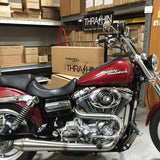 [Thrashin Supply Co.] TSC Dyna/FXR Stainless 2in1 Exhaust (取り寄せ品）