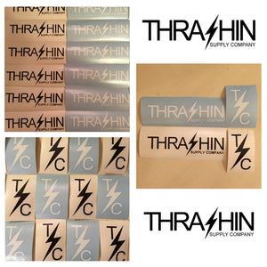 [Thrashin Supply Co.] TSC Original Stickers (TSC オリジナル ステッカー) 黒 or 白