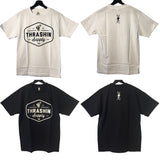 [Thrashin Supply Co.] Badge Tee Black バッジ Tシャツ ホワイト or ブラック
