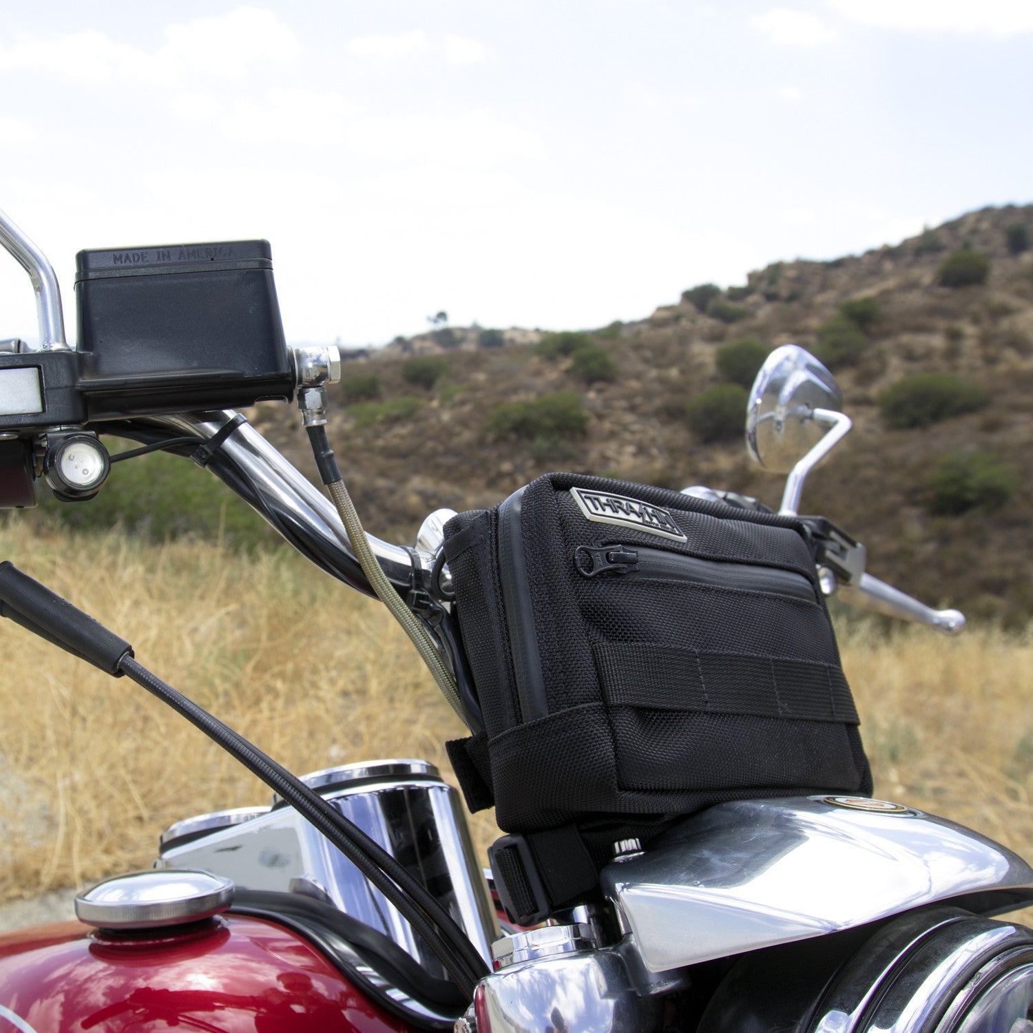 Thrashin Supply Co.] TSC Handlebar Bag + Tool Roll ハンドルバー 