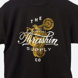 [Thrashin Supply Co.] The Brand Tee Black ザーブランド Tシャツ ブラック