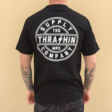 [Thrashin Supply Co.] Trade Mark Pocket Tee Black トレードマーク ポケット Tシャツ ブラック