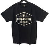 [Thrashin Supply Co.] Badge Tee Black バッジ Tシャツ ホワイト or ブラック