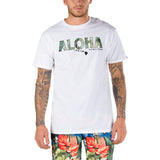 [VANS] HAWAII USA VANS 限定 ALOHA T-SHIRT White (バンズ アロハ Tシャツ ホワイト) 国内発送