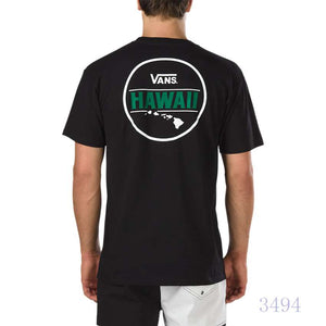 [VANS] HAWAII USA 限定 VANS MAKAI T-SHIRT Black & Green (バンズ ・マカイ Tシャツ ブラック&グリーン)