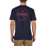 [VANS] HAWAII USA 限定 VANS MAKAI T-SHIRT Navy & Chili Pepper (バンズ ・マカイ Tシャツ ネイビー／チリペッパー) 国内発送