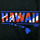 [VANS] HAWAII USA 限定 VANS MAUKA Fill T-SHIRT Black (バンズ ・マウカ フィル Tシャツ ブラック) 国内発送