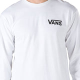 [VANS] USA 限定 VANS x THRASHER Checker L/S T-SHIRT White (バンズ x スラッシャー チェッカー長袖 Tシャツ ホワイト) 国内発送